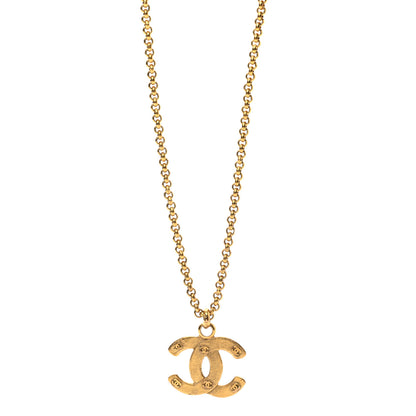 Chanel Chain CC Long Necklace Gold 1 of 6