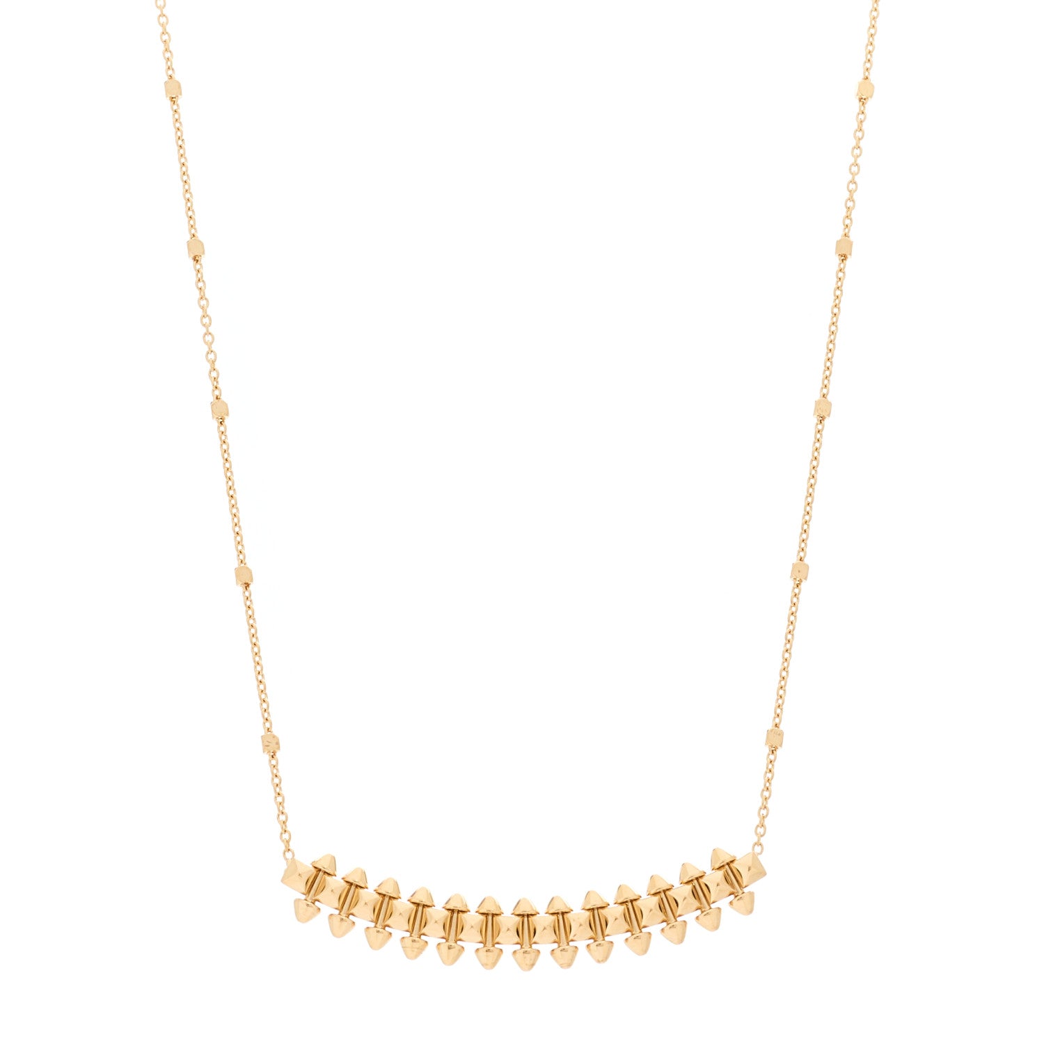 Cartier 18K Yellow Gold Small Clash de Cartier Necklace 1 of 6