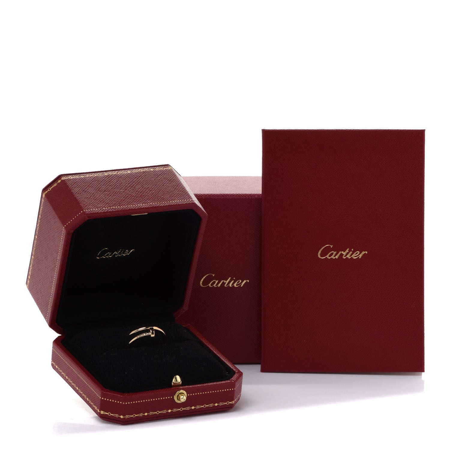 Cartier 18K Yellow Gold Small Juste Un Clou Ring 51 5.75 5 of 5