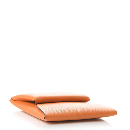 Hermes Epsom Bastia Coin Purse Abricot 4 of 7
