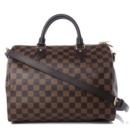 Louis Vuitton Damier Ebene Speedy Bandouliere 30 1 of 9