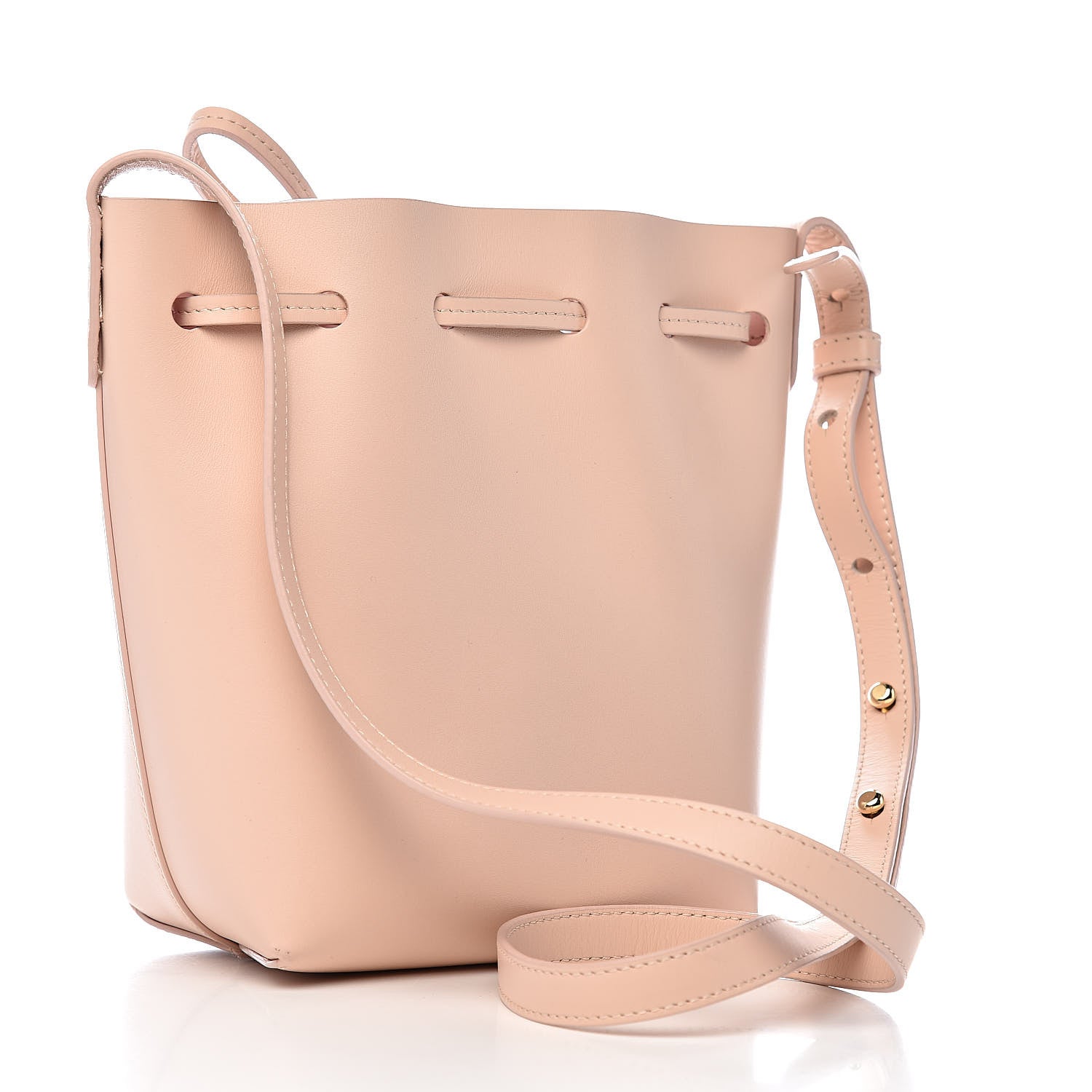 Mansur Gavriel Calfskin Mini Mini Bucket Bag Rosa 3 of 10