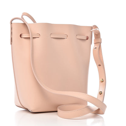Mansur Gavriel Calfskin Mini Mini Bucket Bag Rosa 3 of 10