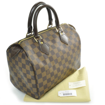Louis Vuitton Damier Ebene Speedy 25 3 of 9