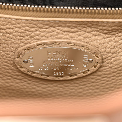 Fendi Cuoio Romano Selleria Bi-Color Large Peekaboo Iconic Satchel Mou Deserto 7 of 11