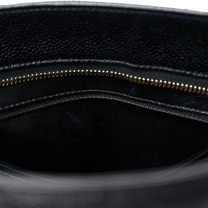 Chanel Caviar Quilted Medallion Tote Black 10 of 11