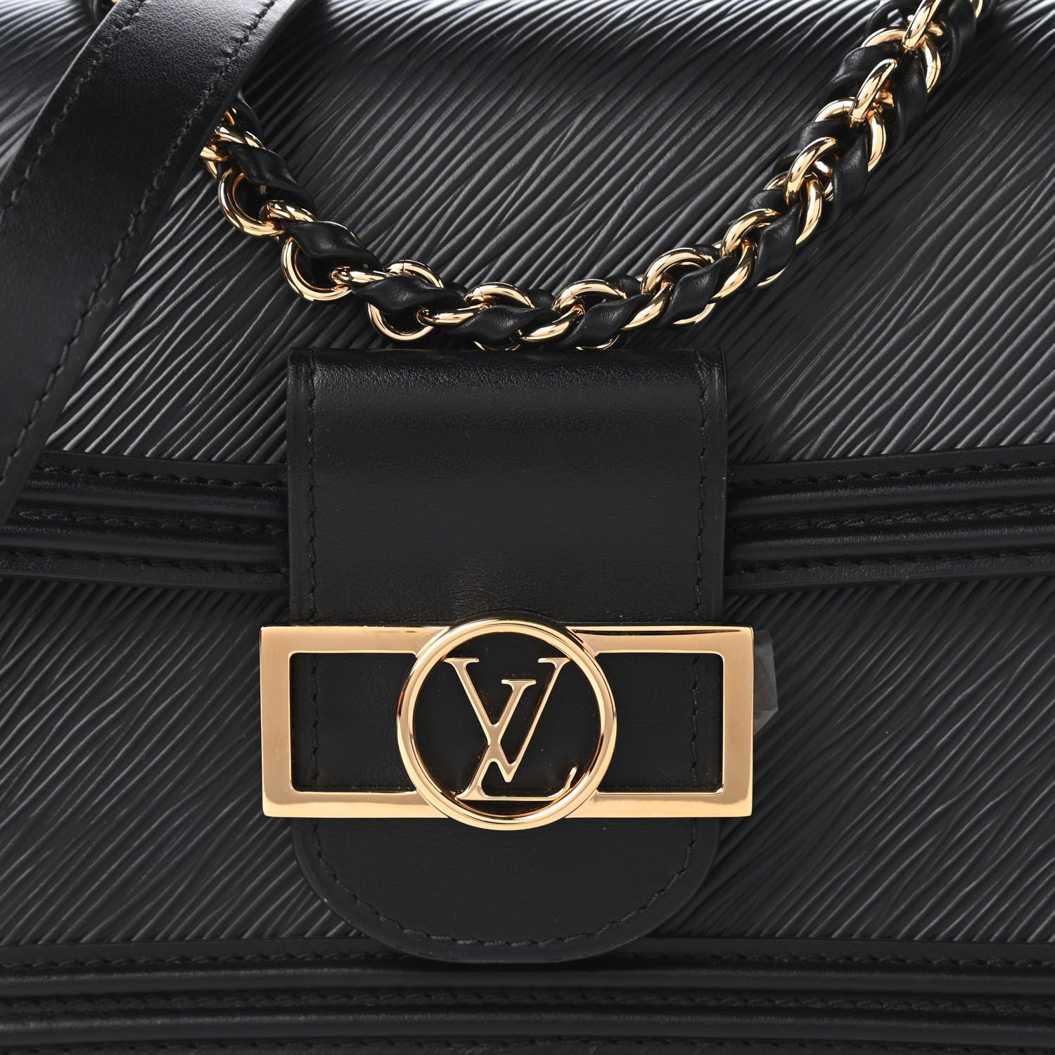 Louis Vuitton Epi Mini Dauphine Black 10 of 11