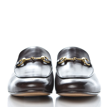 Gucci Calfskin Mens Princetown Slippers 8 Fondente Brown 2 of 8