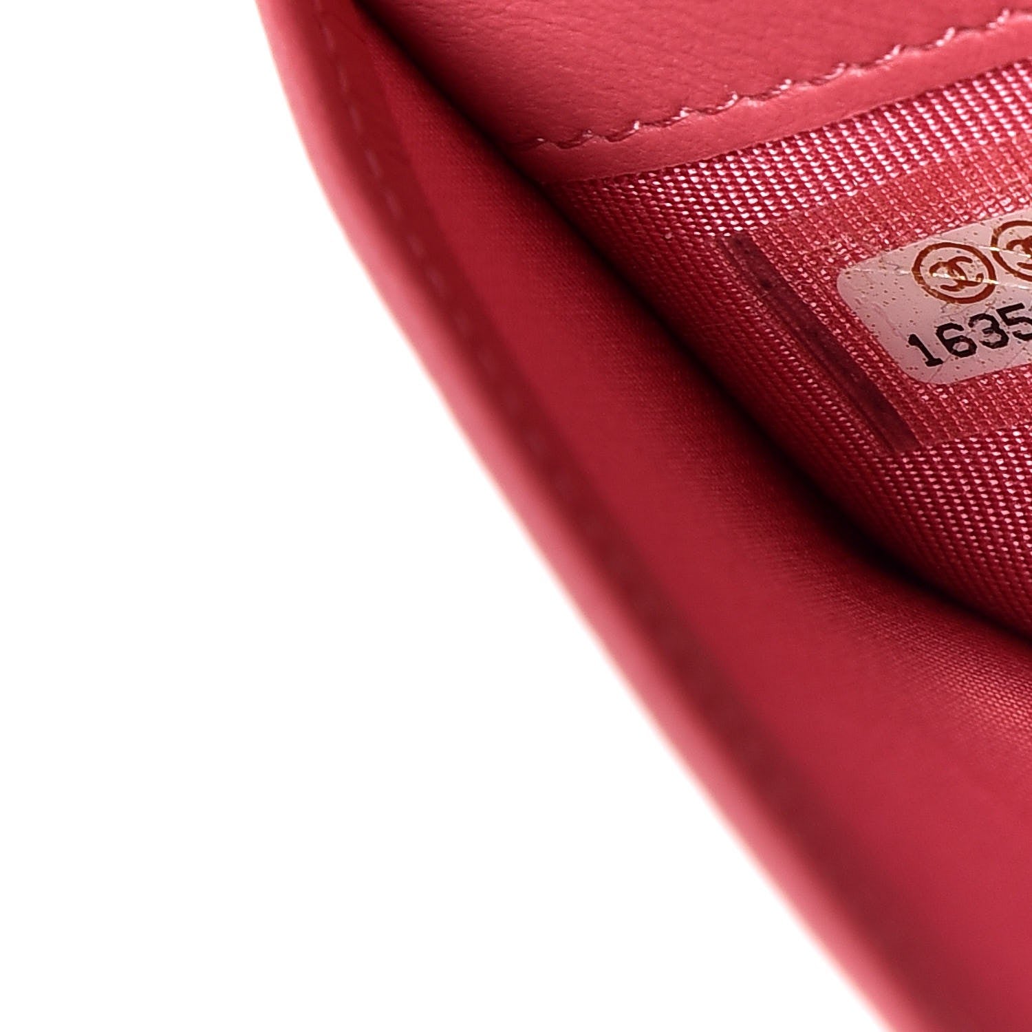 Chanel Metallic Lambskin Quilted Yen Wallet Silver Pink 7 of 13