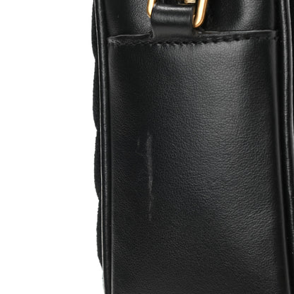 Saint Laurent Suede Calfskin Monogram Lou Camera Bag Black 11 of 14