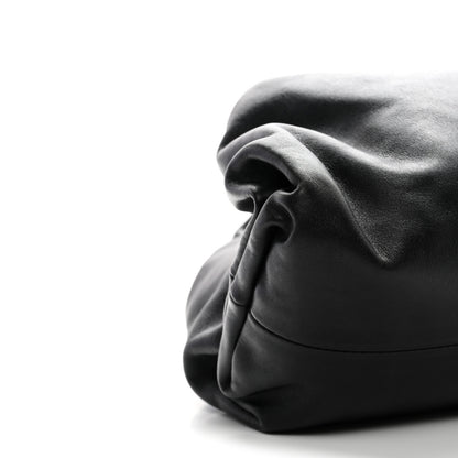 Bottega Veneta Smooth Butter Calf The Pouch Oversized Clutch Black 9 of 10