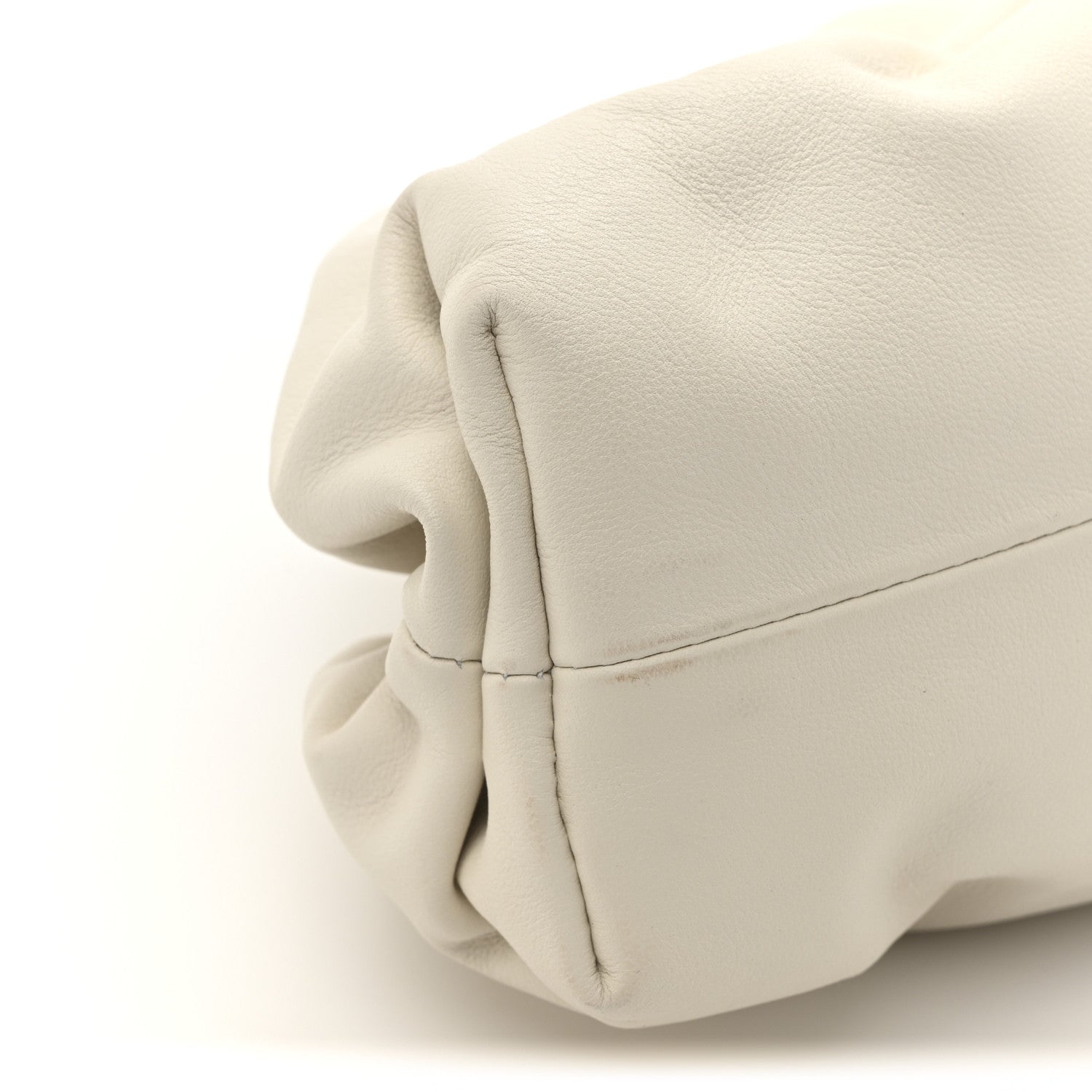 Bottega Veneta Calfskin Teen Pouch White 10 of 10