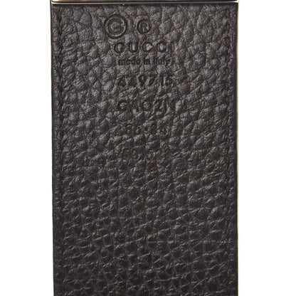 Gucci Calfskin 1973 Reversible Belt 85 34 Black Brown 5 of 7