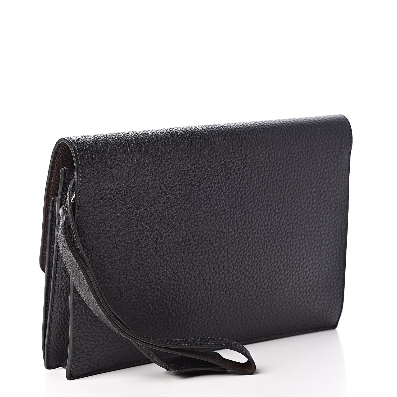 Hermes Togo Jet Clutch Black 3 of 10