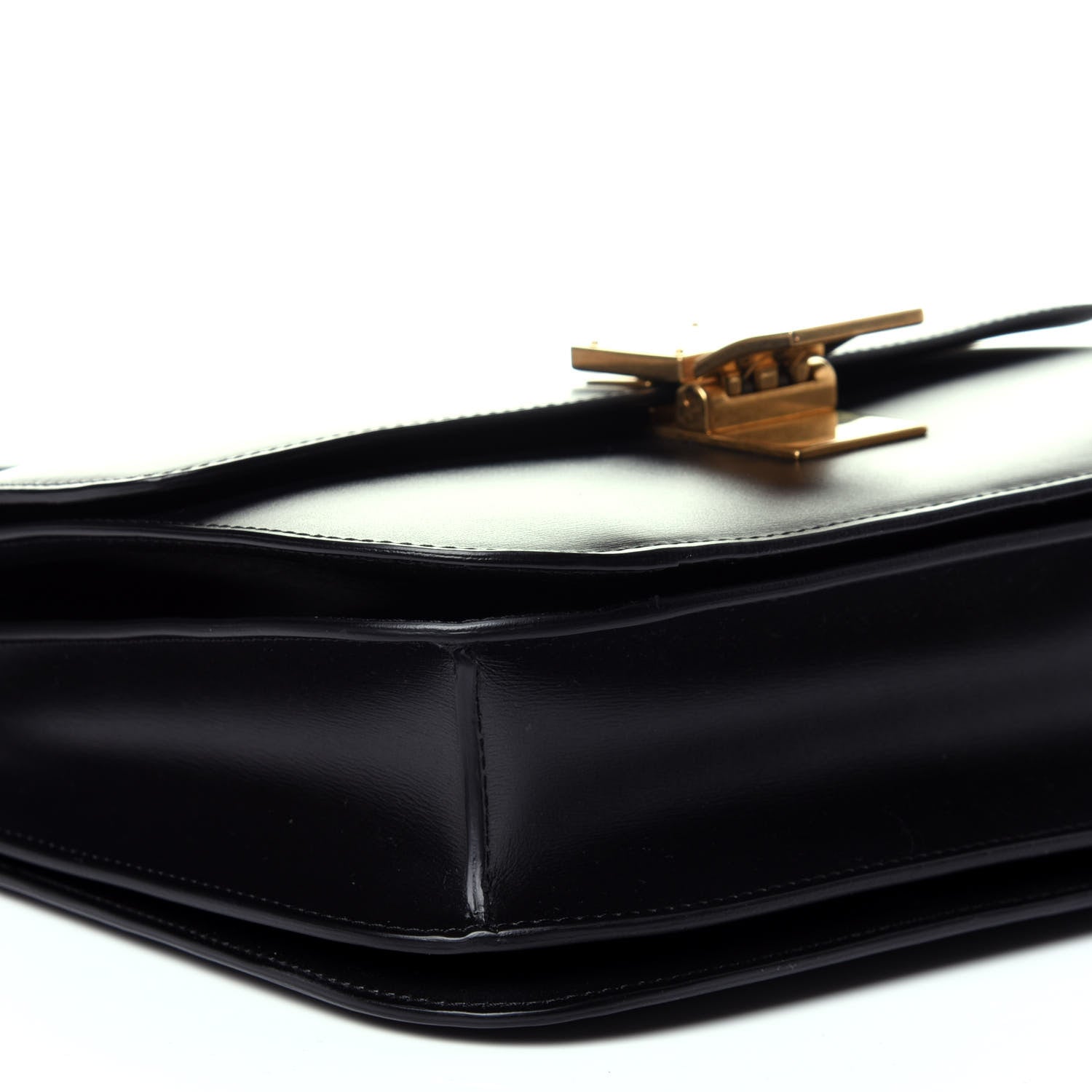 Celine Box Calfskin Medium Classic Box Flap Black 8 of 10