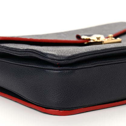 Louis Vuitton Empreinte Pochette Metis Marine Rouge 8 of 9