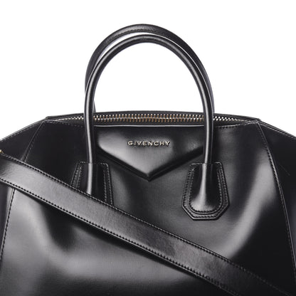 Givenchy Shiny Lord Calfskin Medium Antigona Black 11 of 13