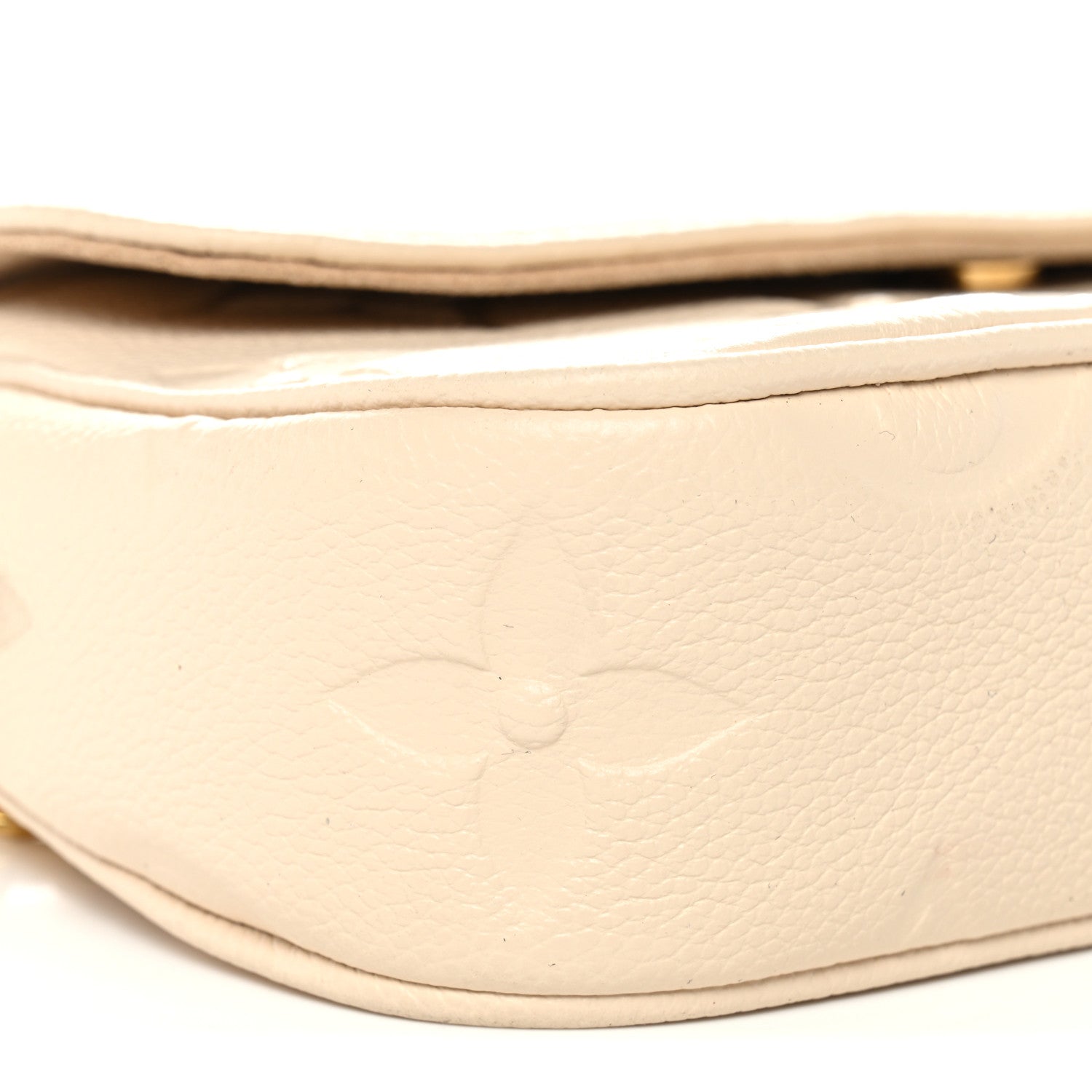 Louis Vuitton Empreinte Monogram Giant Ivy Wallet On Chain Cream 8 of 9
