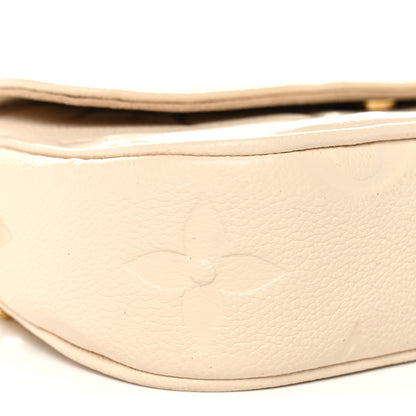Louis Vuitton Empreinte Monogram Giant Ivy Wallet On Chain Cream 8 of 9