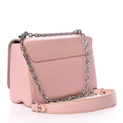 Louis Vuitton Epi Twist Shoulder Bag MM Rose Ballerine 3 of 12