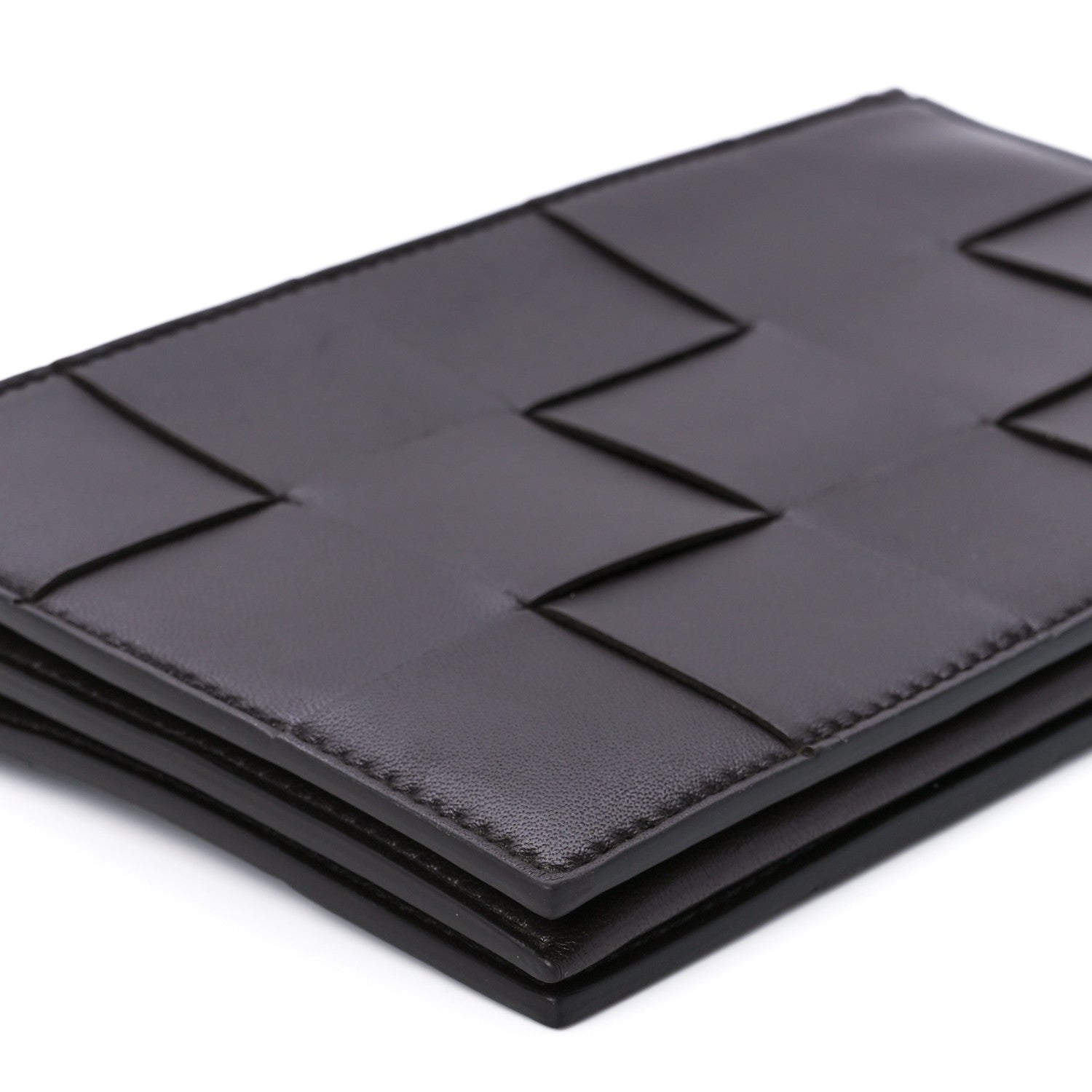 Bottega Veneta Nappa Maxi Intrecciato Triple Zip Clutch Fondant 11 of 12
