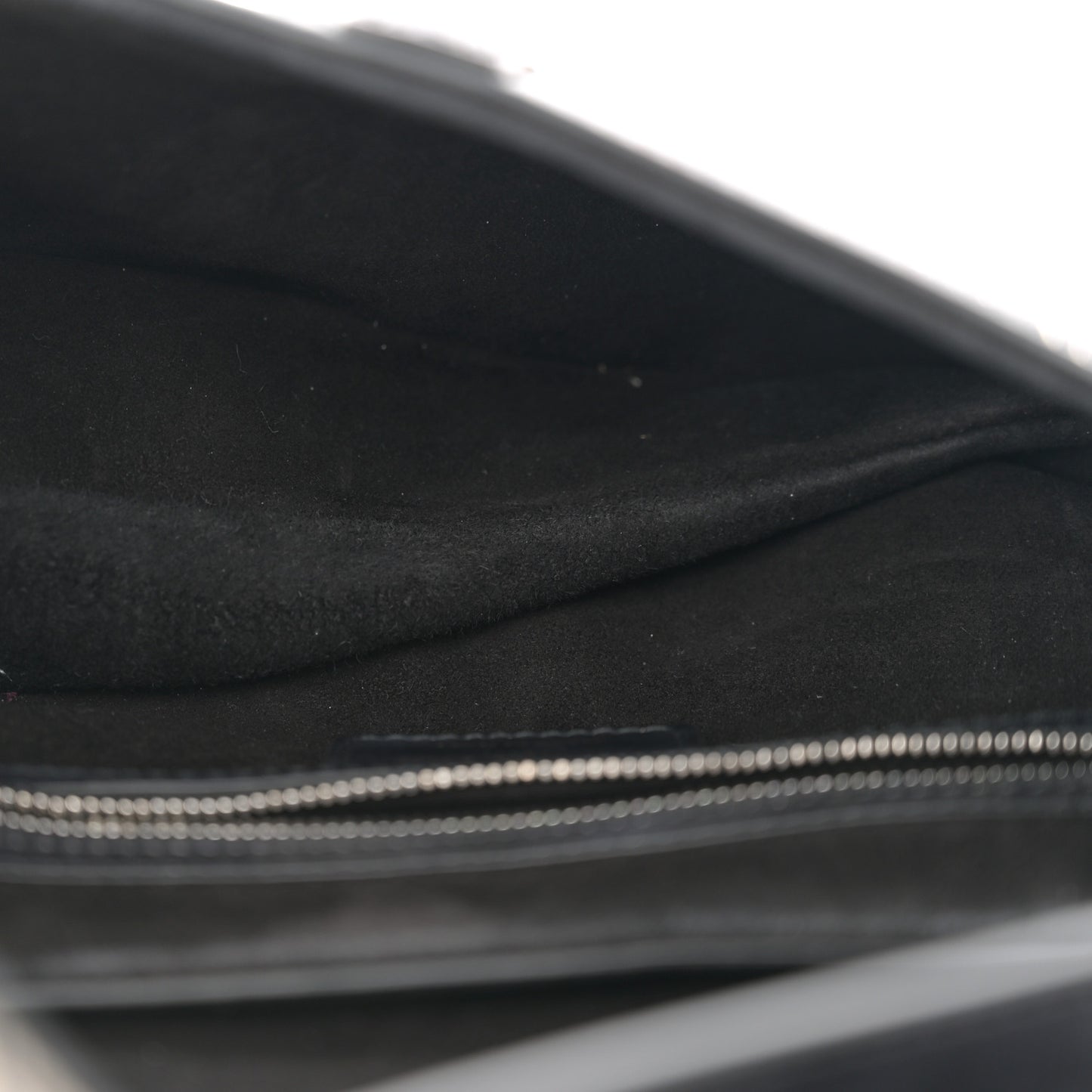Calfskin New York Saddle Bag With Strap Black Multicolor