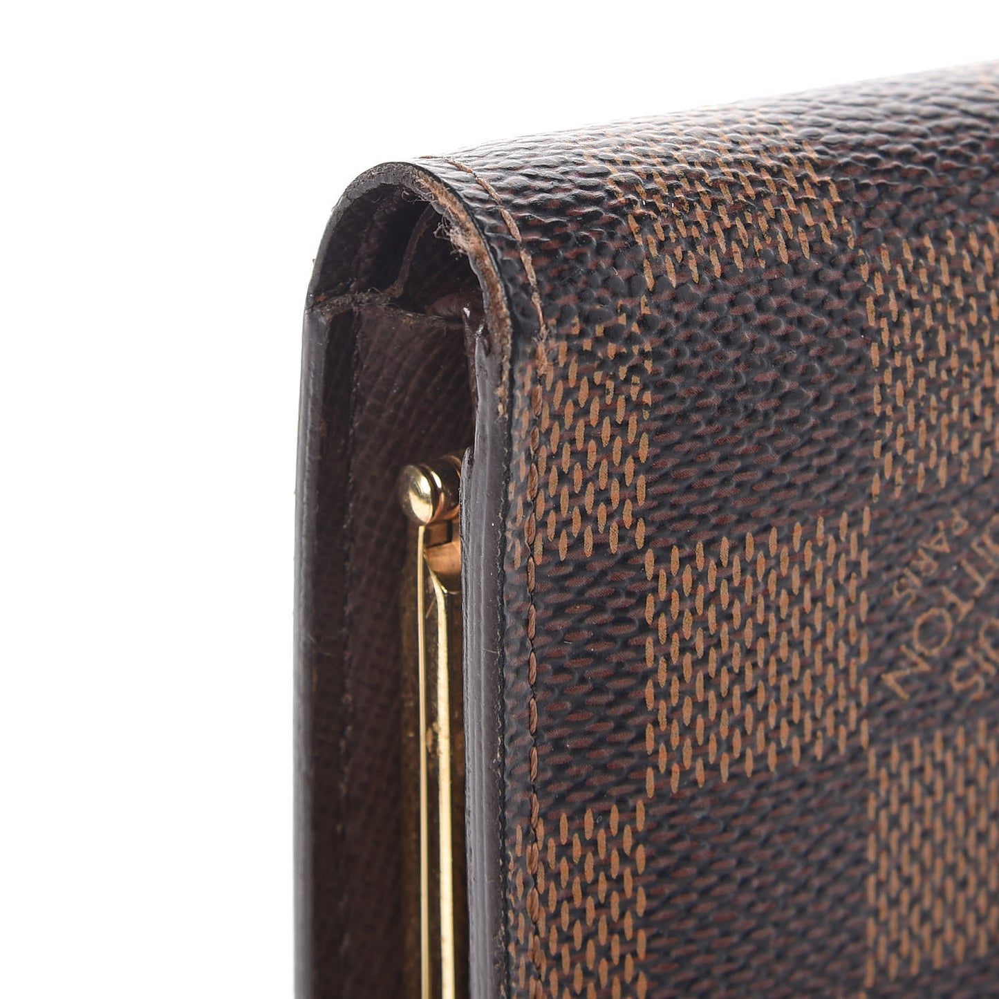 Damier Ebene French Purse Wallet