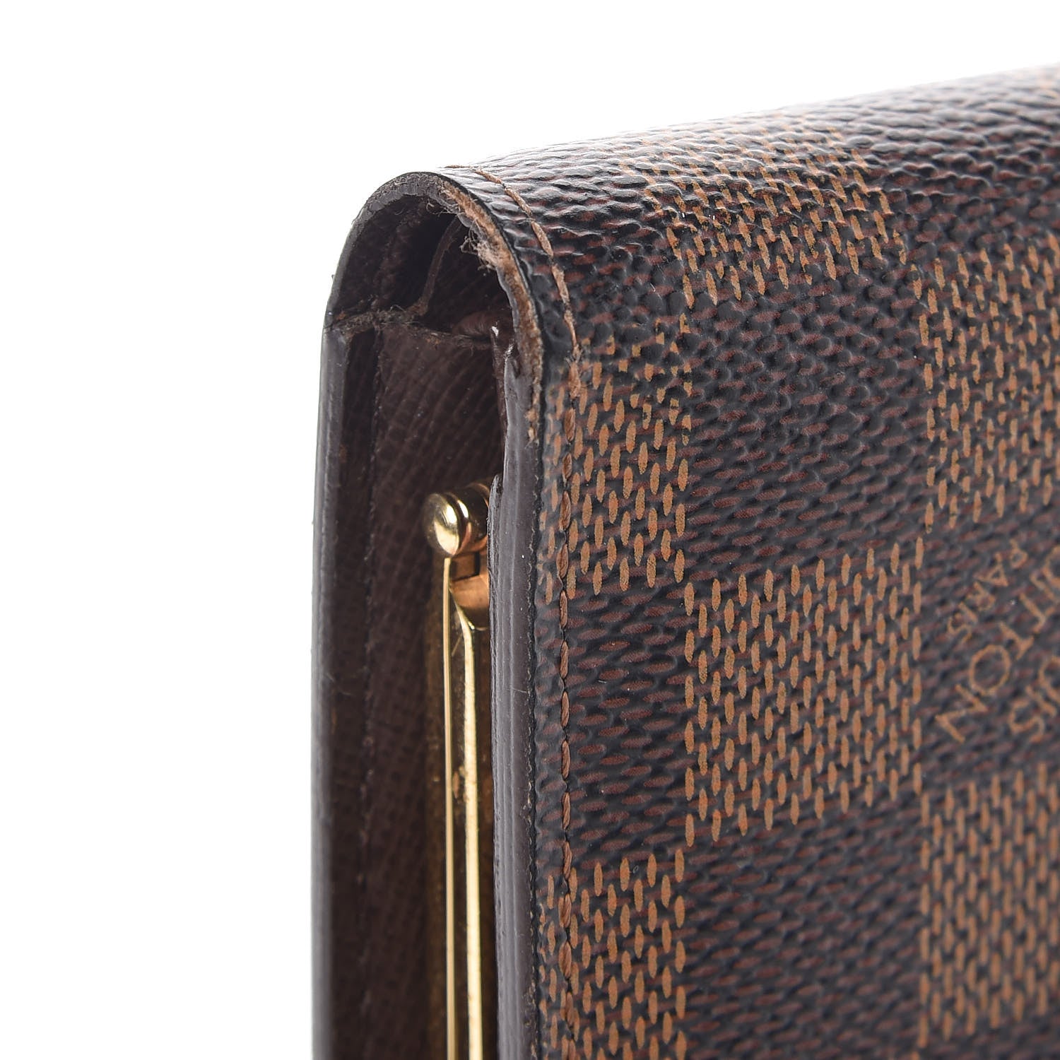 Louis Vuitton Damier Ebene French Purse Wallet 8 of 11
