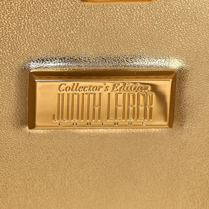 Judith Leiber Crystal Turntable Scratch Minaudiere Clutch Champagne 6 of 11