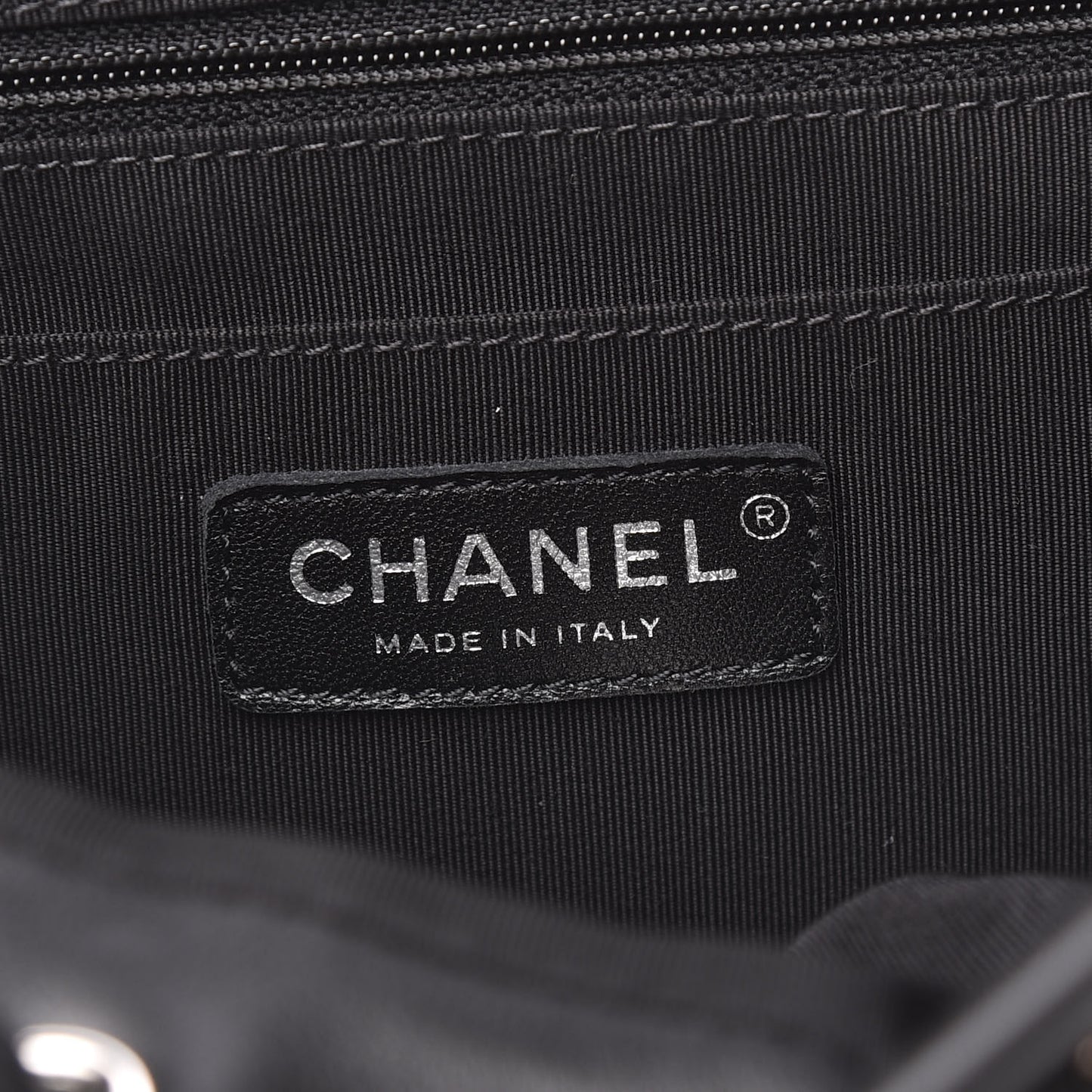 Calfskin Chevron Quilted Small Urban Spirit Backpack Black