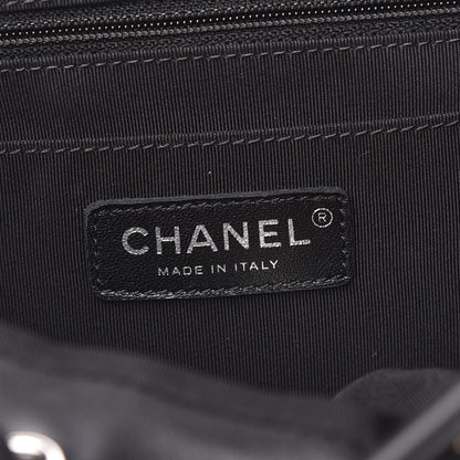 Chanel Calfskin Chevron Quilted Small Urban Spirit Backpack Black 7 of 8