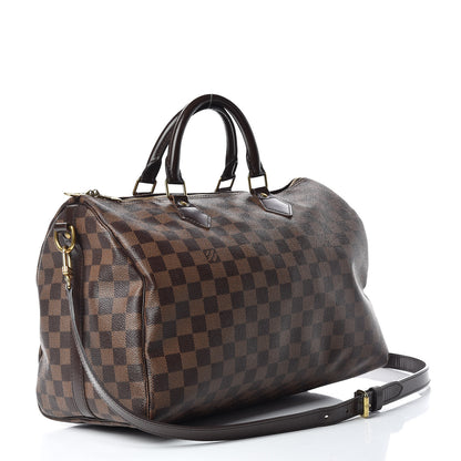 Louis Vuitton Damier Ebene Speedy Bandouliere 35 3 of 22