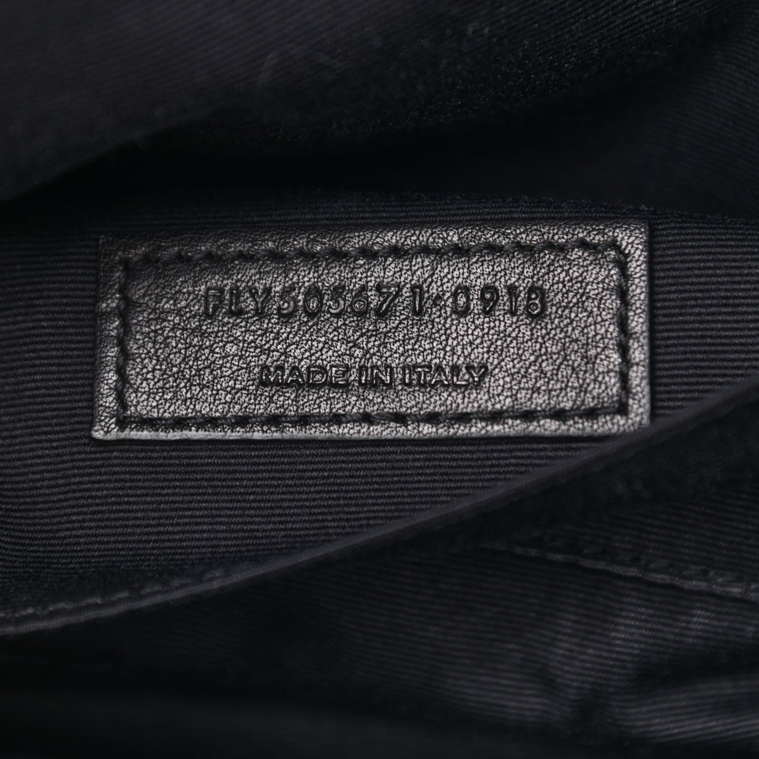 Saint Laurent Calfskin Belt Bag Black 7 of 10