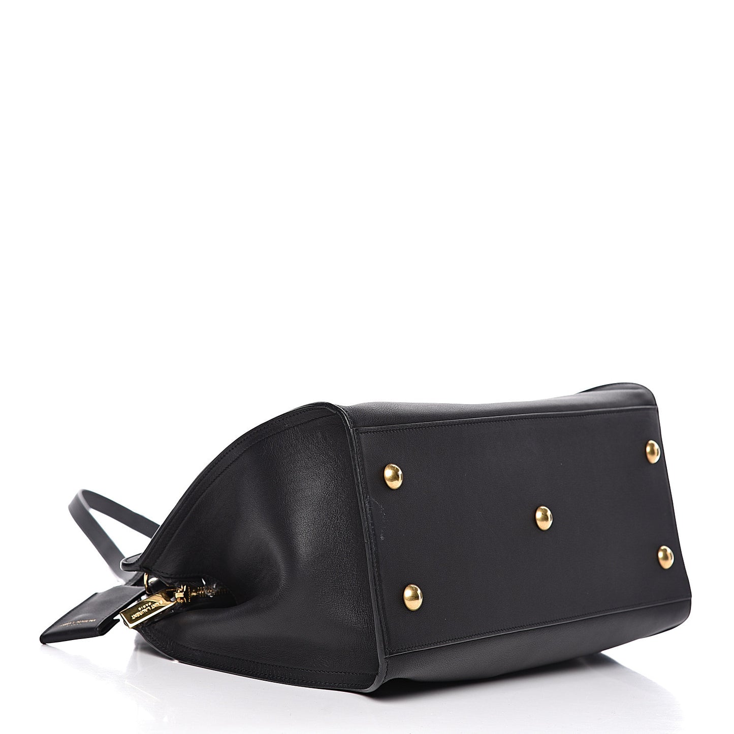 Calfskin Small Classic Y Cabas Black