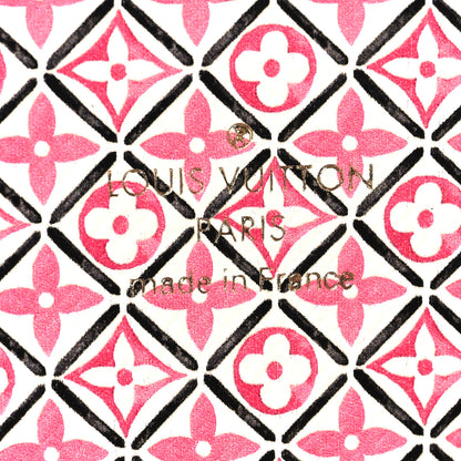 Louis Vuitton Monogram Giant By The Pool Kirigami Pochette Set Blue Rose Beige 9 of 12
