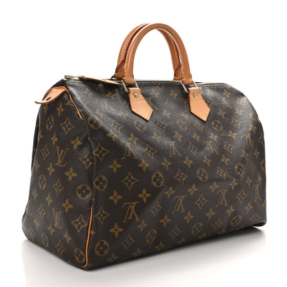 Louis Vuitton Monogram Speedy 35 3 of 10