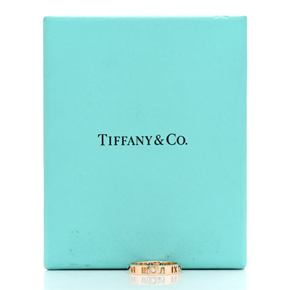 Tiffany 18K Rose Gold Diamond Atlas Pierced Ring 54 6.75 5 of 5