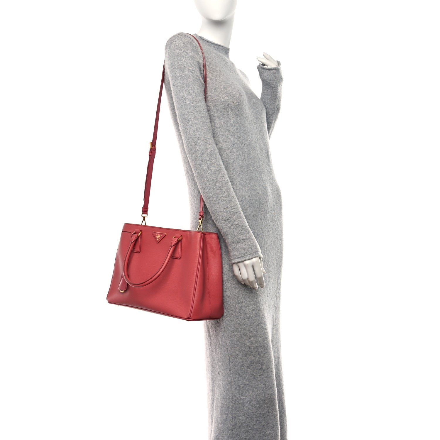 Prada Saffiano Lux Medium Tote Tamaris 2 of 11