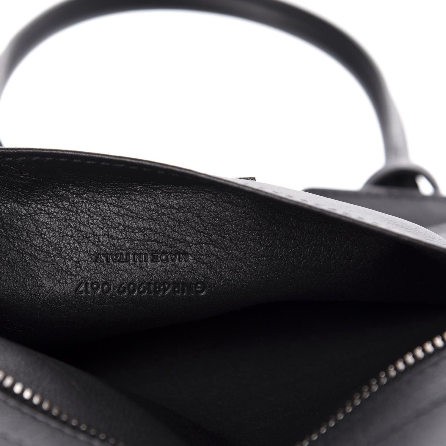 Saint Laurent Smooth Calfskin Studded Baby Monogram Downtown Cabas Black 9 of 11