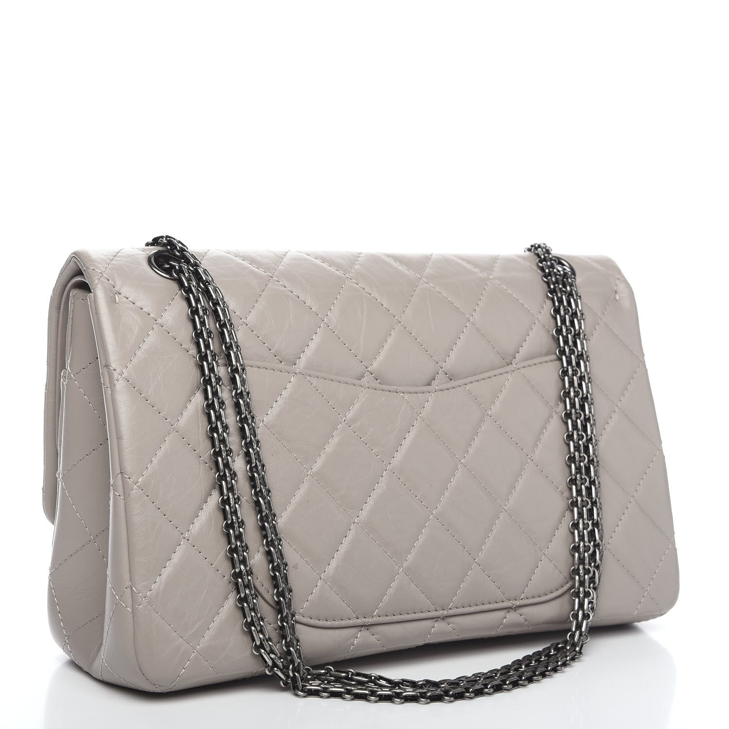 Chanel Aged Calfskin Quilted 2.55 Reissue 227 Flap Grey 2 of 11