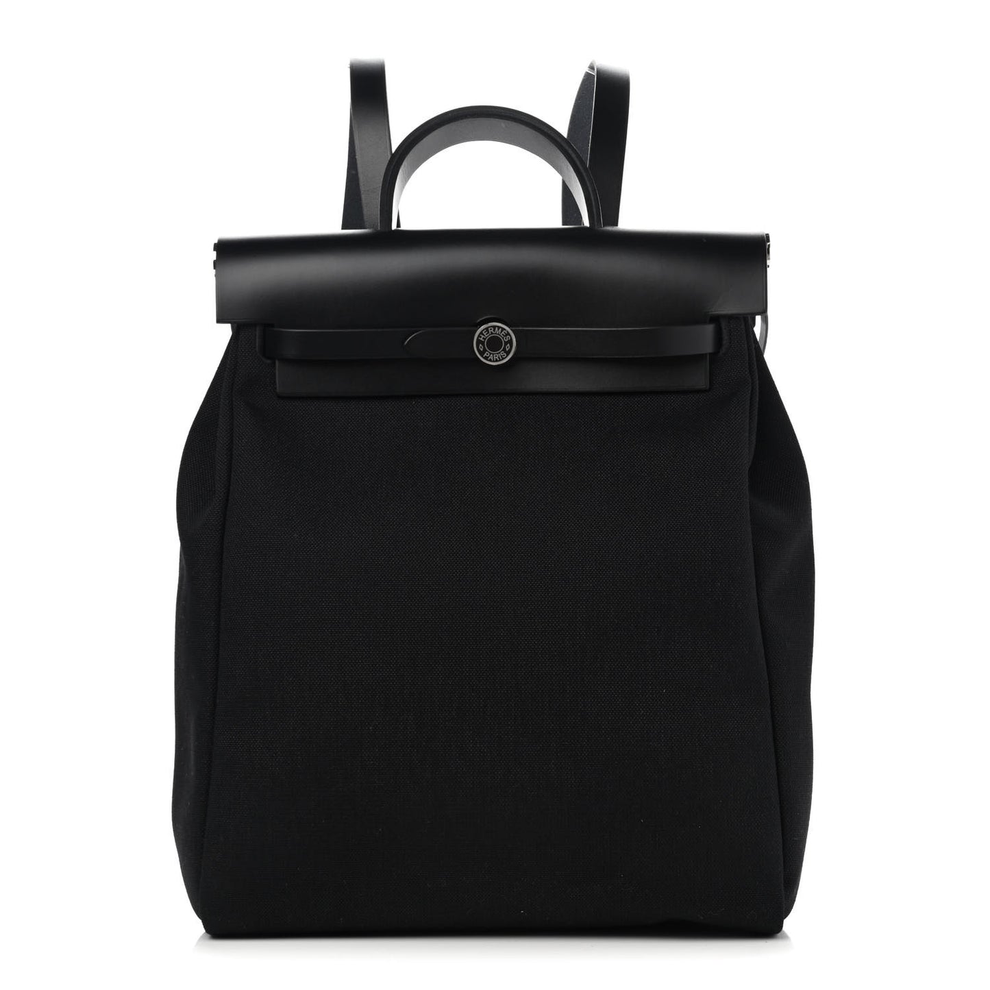 Military Toile Vache Hunter Herbag a Dos Zip Retourne Backpack Black