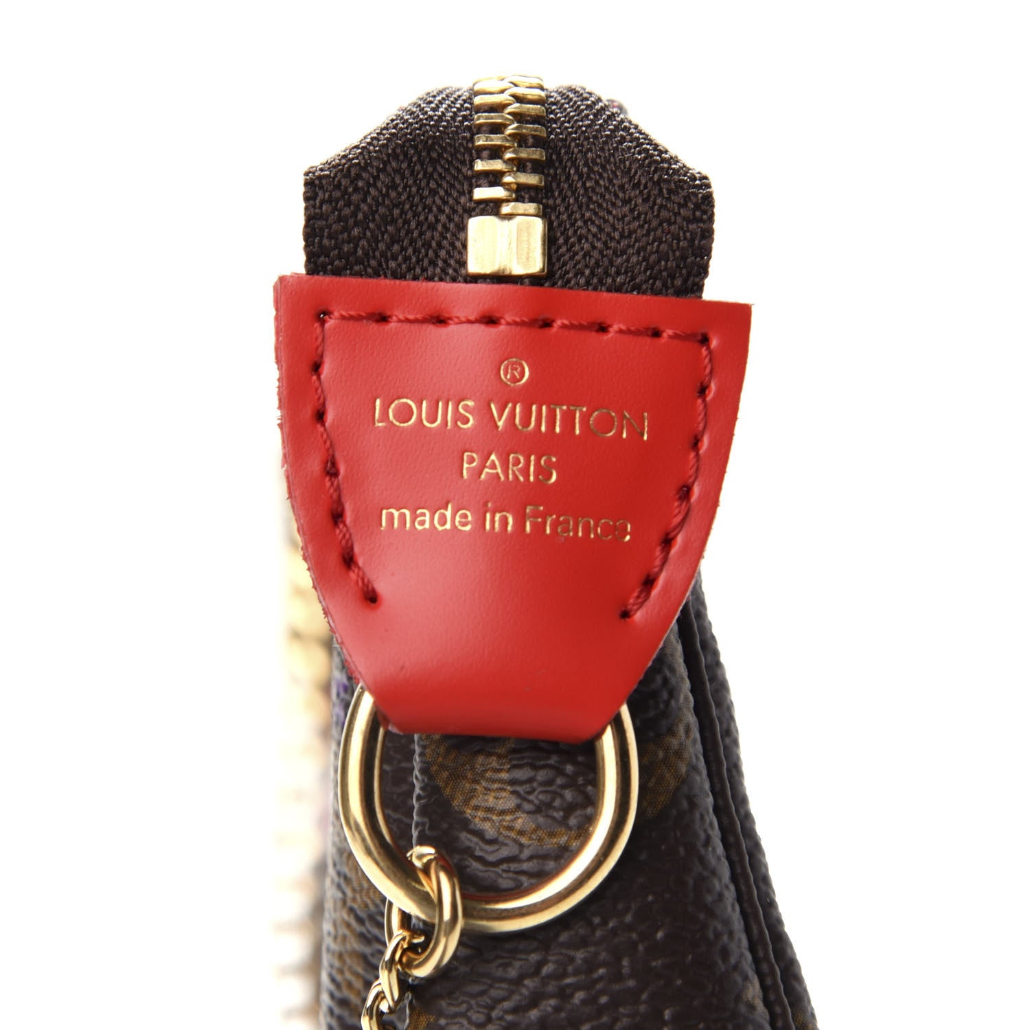 Louis Vuitton Monogram 2020 Christmas Animation Bumper Cars Mini Pochette Accessories Coquelicot 7 of 10