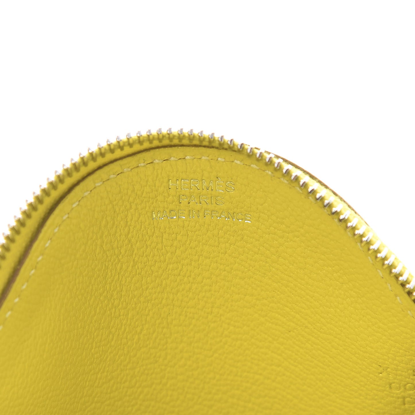 Chevre Mysore Tutti Frutti Citron Coin Purse Charm Lime