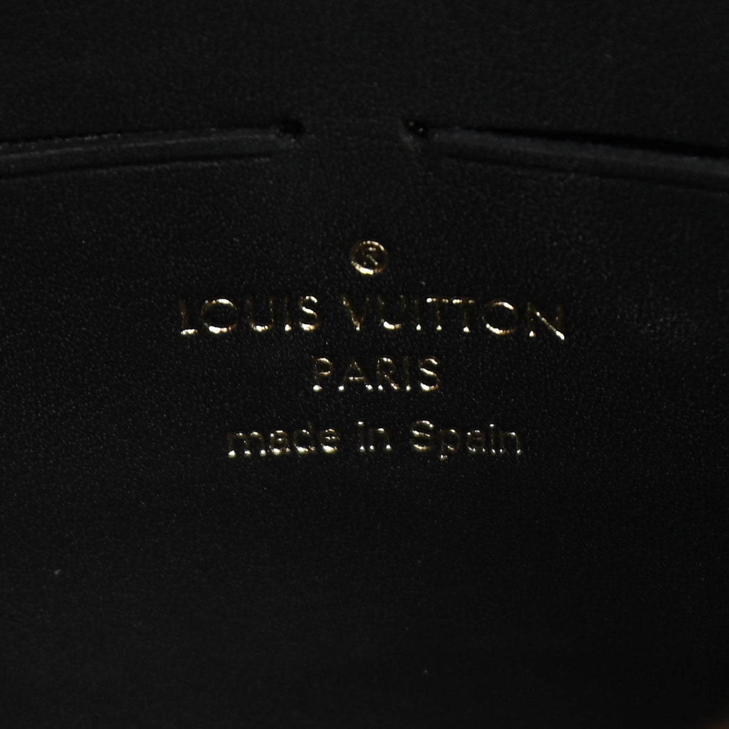 Damier Ebene Vavin Chain Wallet Black