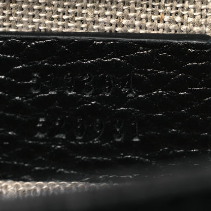Gucci Dollar Calfskin Small Interlocking G Shoulder Bag Black 7 of 17