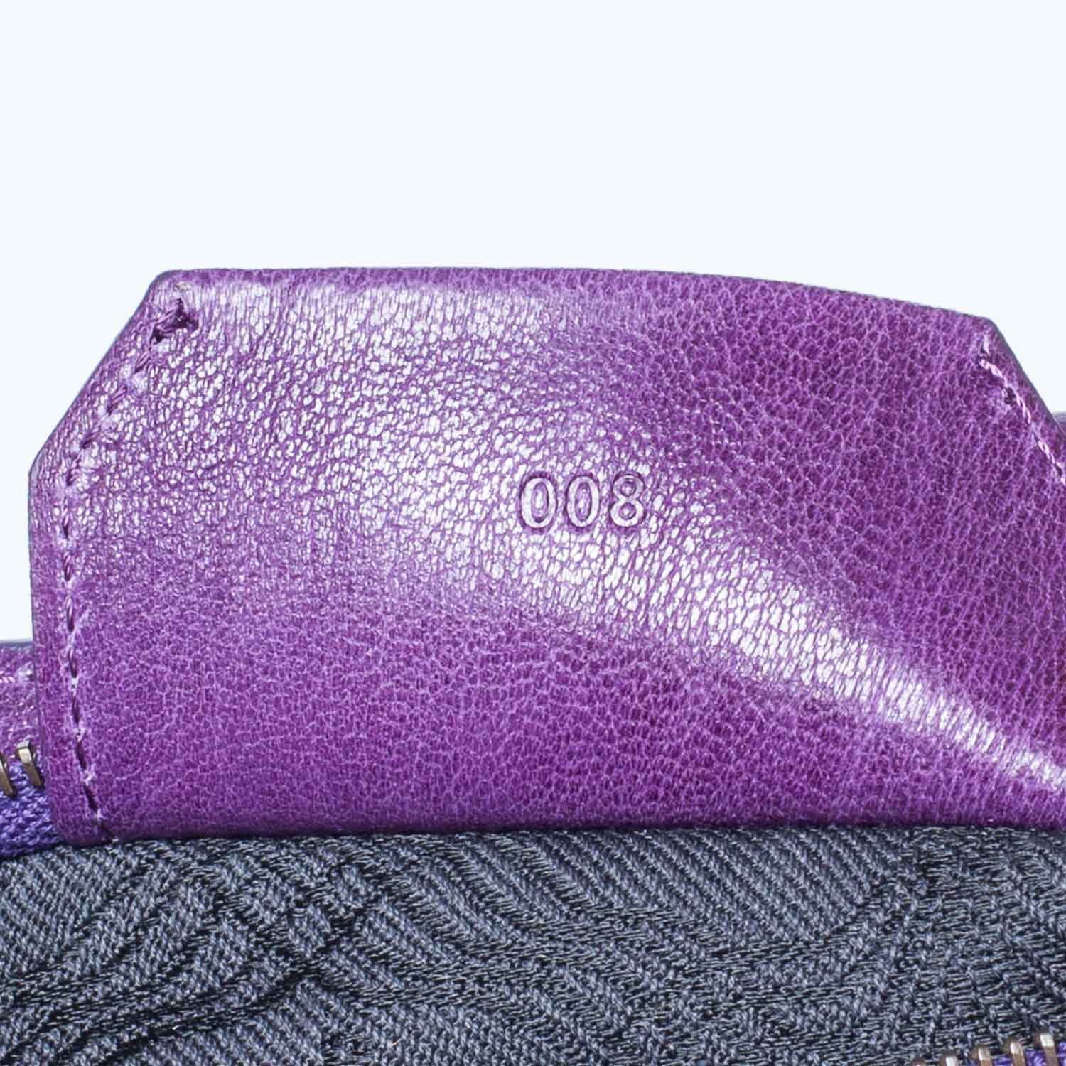 Proenza Schouler Lambskin PS1 Large Satchel Plum 8 of 9