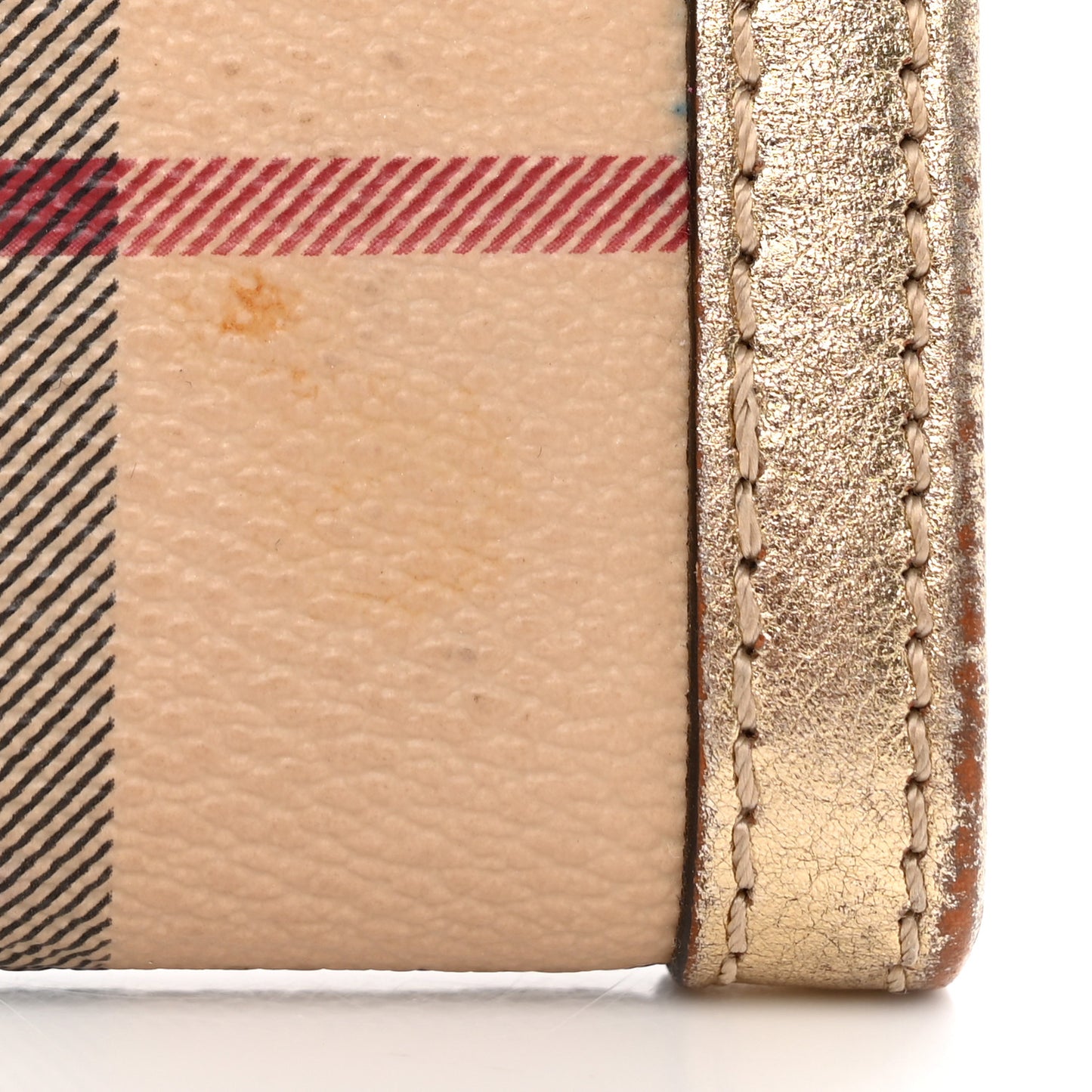 Haymarket Check Molly Wallet Gold