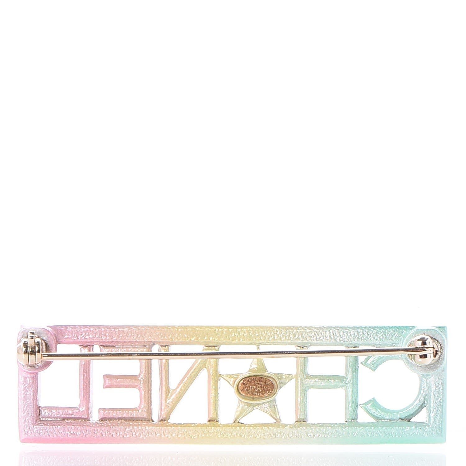 Chanel Star Logo Brooch Multicolor 3 of 5