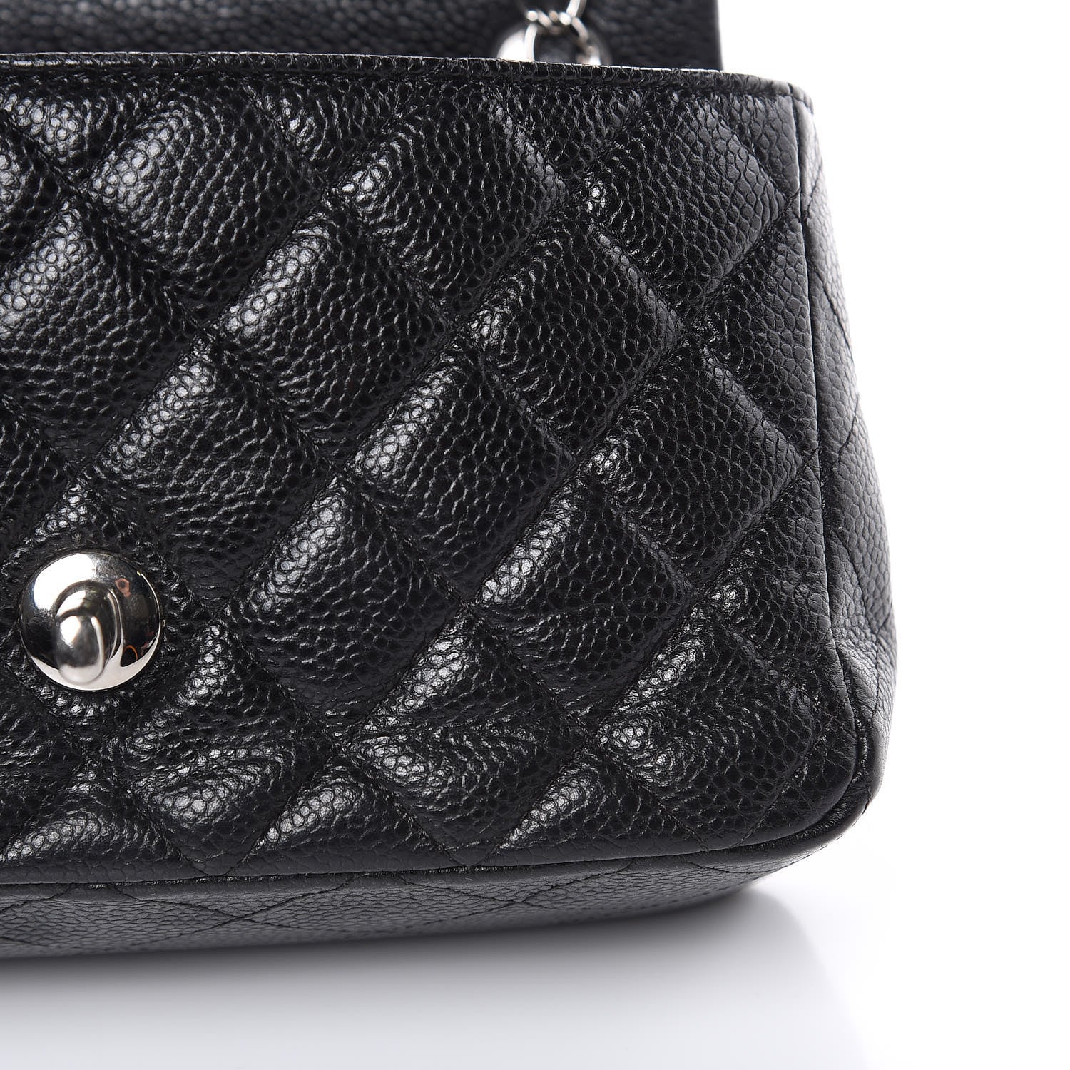 Chanel Caviar Quilted Mini Rectangular Flap Black 10 of 14