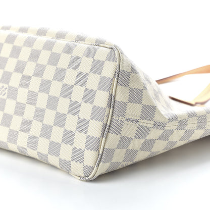 Louis Vuitton Damier Azur Neo Neverfull MM Rose Ballerine 6 of 12